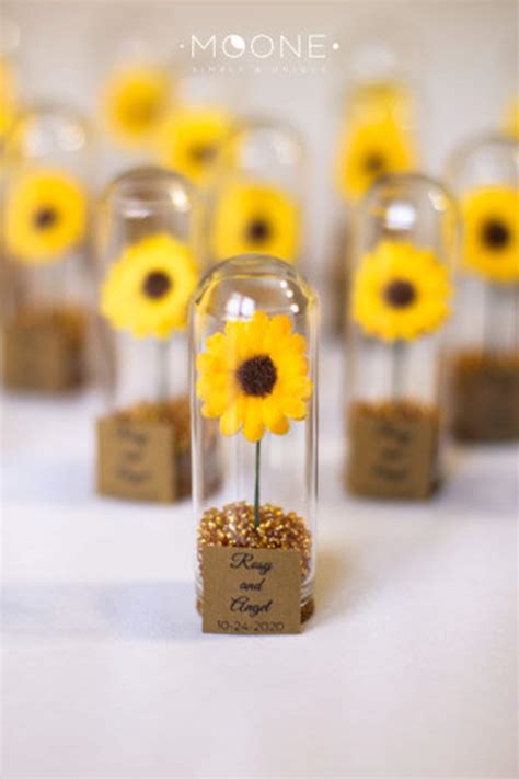 sunflower favors|cute sunflower gifts for him.